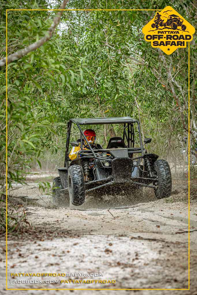 Riders on the Pattaya off-road safari